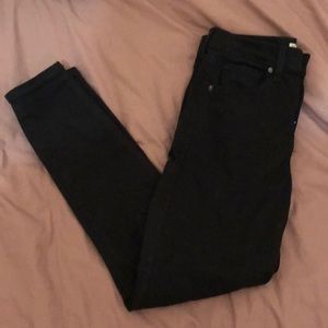 Topshop Jamie Jeans in Black